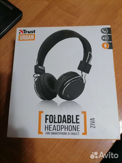 Наушники проводные с микрофоном, нов.торг