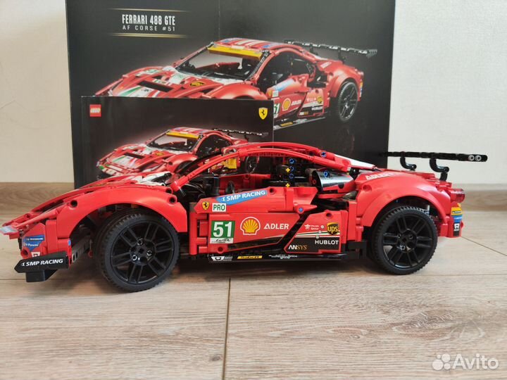 Lego Technic 42125 Ferrari 488 GTE