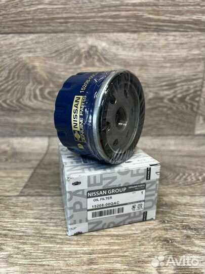 Фильтр масляный Nissan, 15208-00QAC