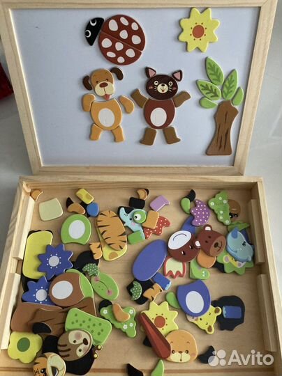 Развивающая игрушка из дерева