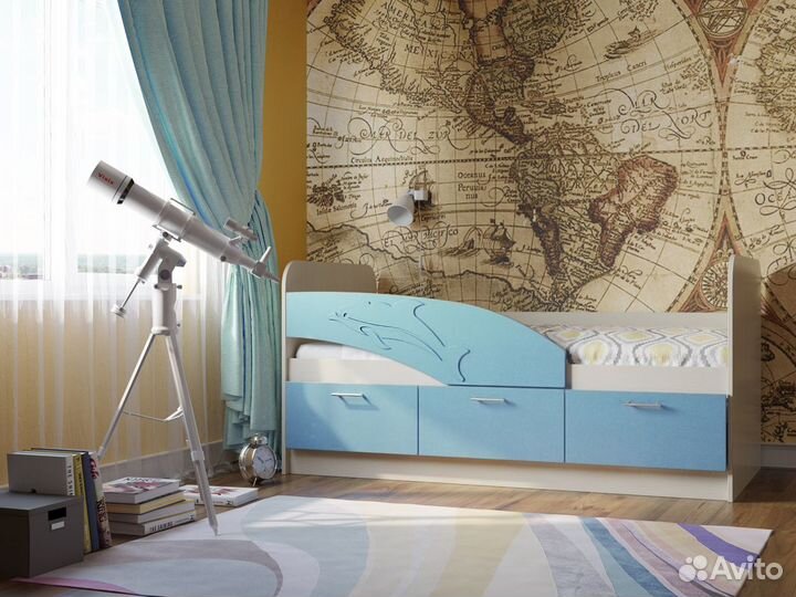 Детская кровать Дельфин (1)