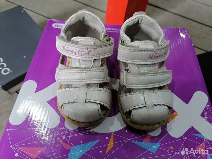 Сандали для девочки 20 размер