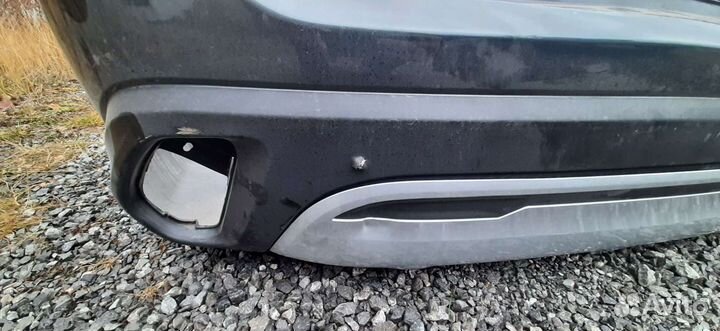 Задний бампер на mitsubishi outlander 3