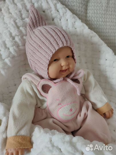 Шапочка детская вязаная