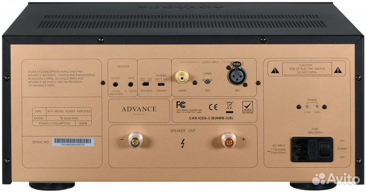 Моно усилитель мощности Advance Paris X-A220 EVO