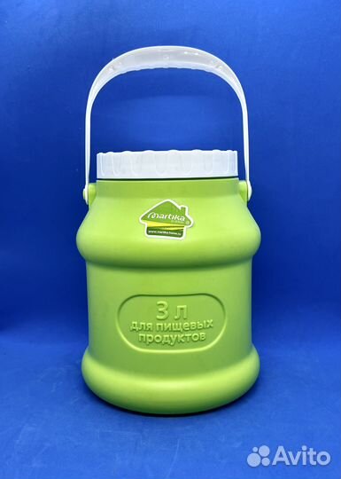 Бидон Martika 3 л прочный пищевой полипропилен