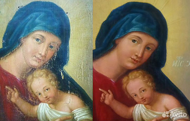 Реставрация икон, картин, деревянных скульптур