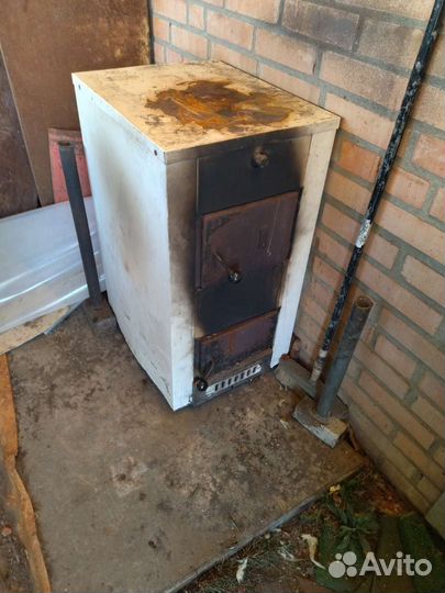 Твердотопливный котел очаг