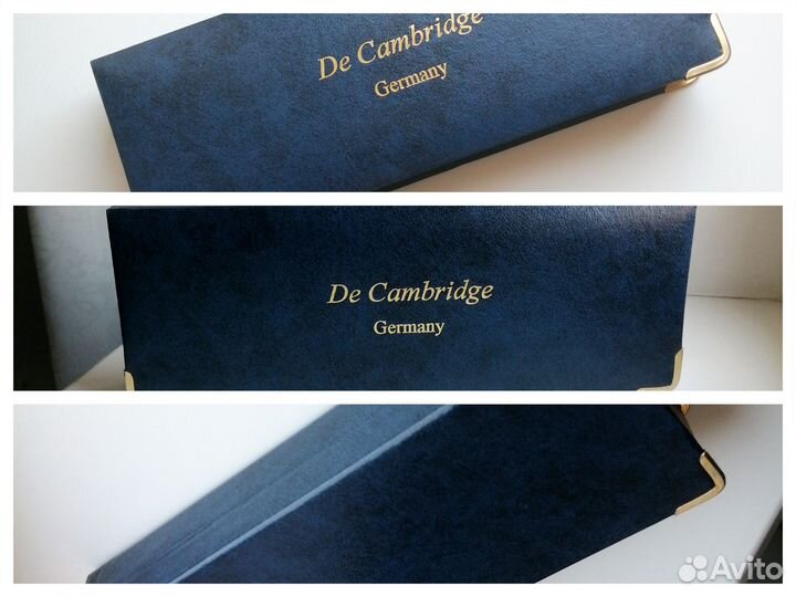 Футляр для одной ручки с логотипом De Cambridge