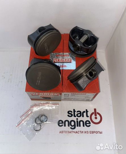 Поршни A16LET, Z16LEL, A16LEL, Z16LER, A16LER 1.6i