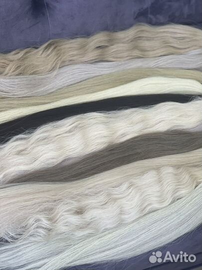 Волосы для наращивания славянка
