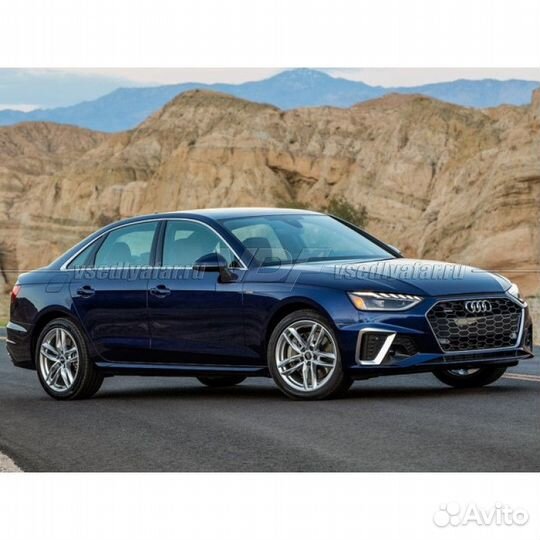 Плёнка для оклейки фар на автомобиле audi A4 (FL 2