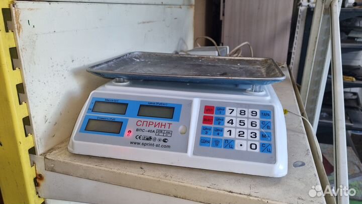 Весы sprint впс-40а