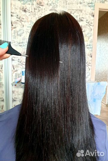 Ботокс для волос / кератиновое выпрямление