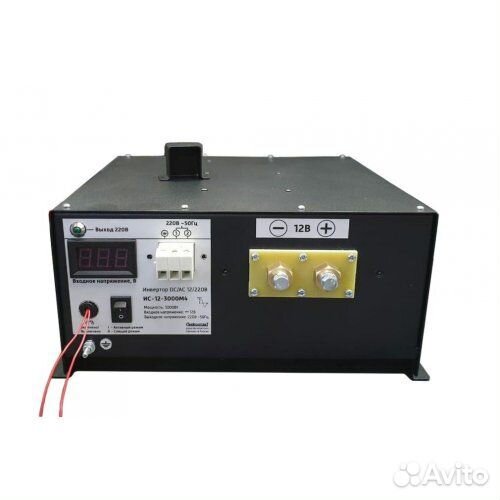 Инвертор ис-12-3000М4 преобразователь напряжения D