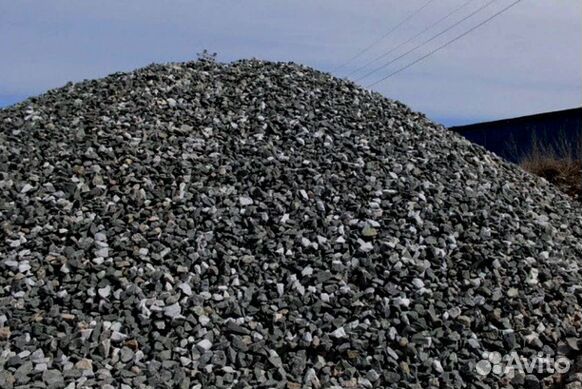 Щебень доломитный