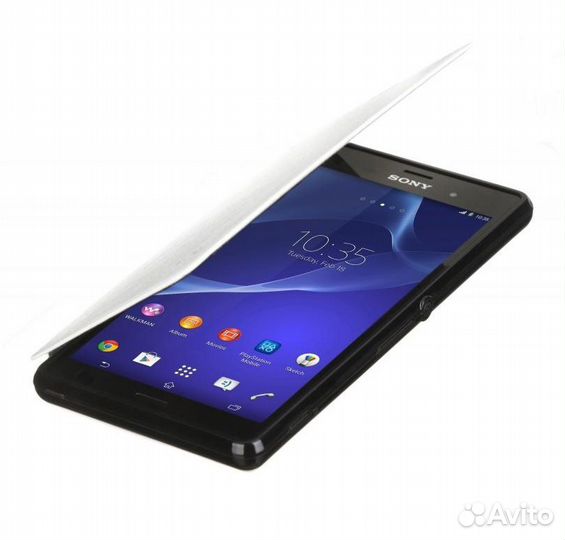 Премиум Чехол-Книжка Uniq для Sony Xperia Z5 белый