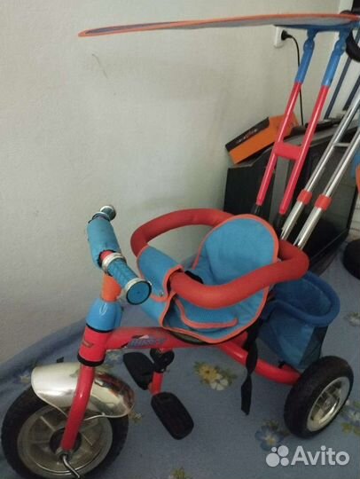Детский трехколесный велосипед новый
