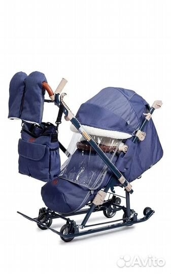 Санки коляска ника 7-8