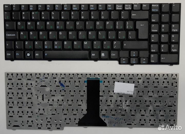 Клавиатура для ноутбука Asus F7, M51, X56 черная