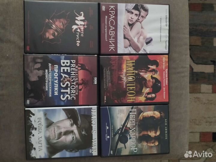 Dvd диски лицензионные состояние новое