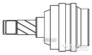 Шрус внутренний к-т daewoo lanos (klat) 699025 GSP