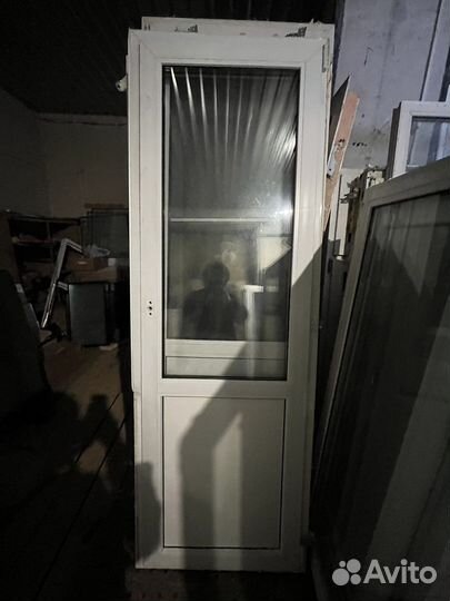 Двери баконные пвх бу 2050*750