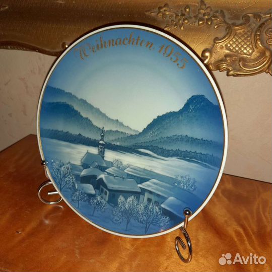 Тарелка настенная 1955 год