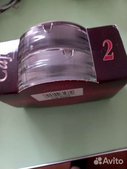 Пепельница СССР стекло