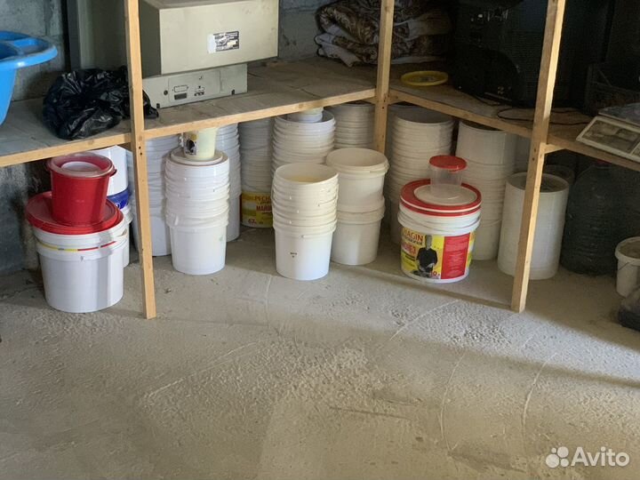 Ведра пластиковые