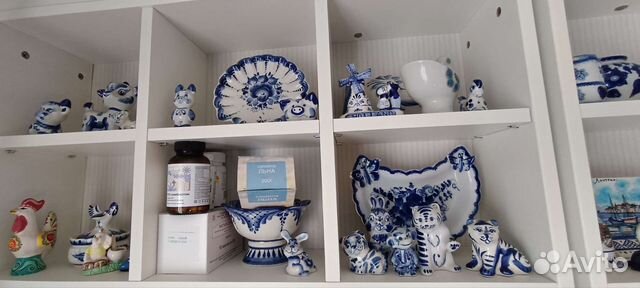 Посуда СССР гжель