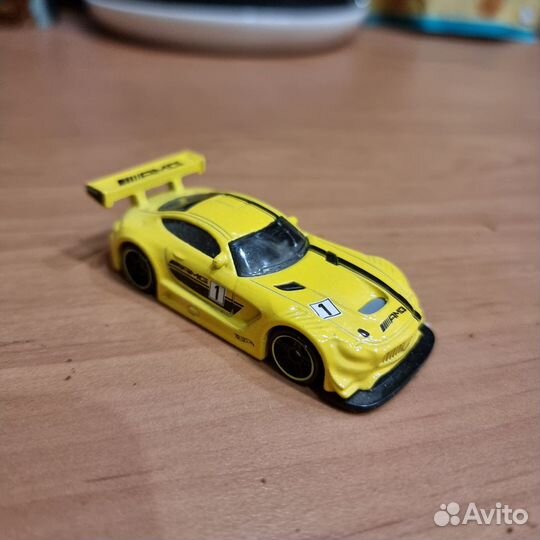 '16 Mercedes-AMG GT3 2019 Hot Wheels 1:64 распак