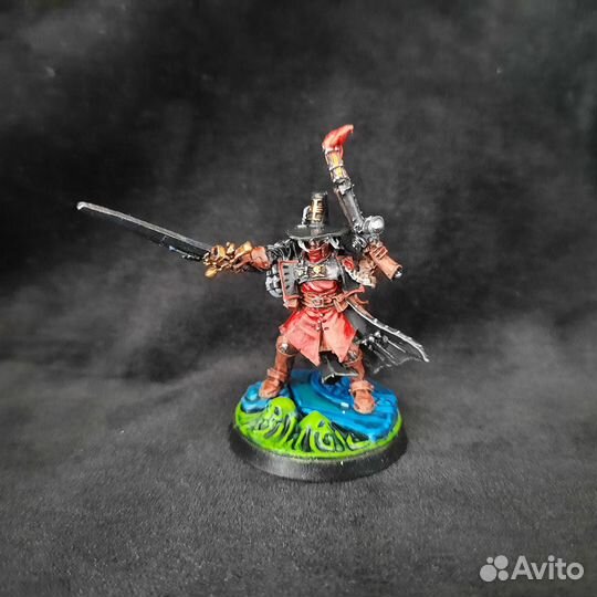 Warhammer 40k Inquisitor with Inferno Pistol