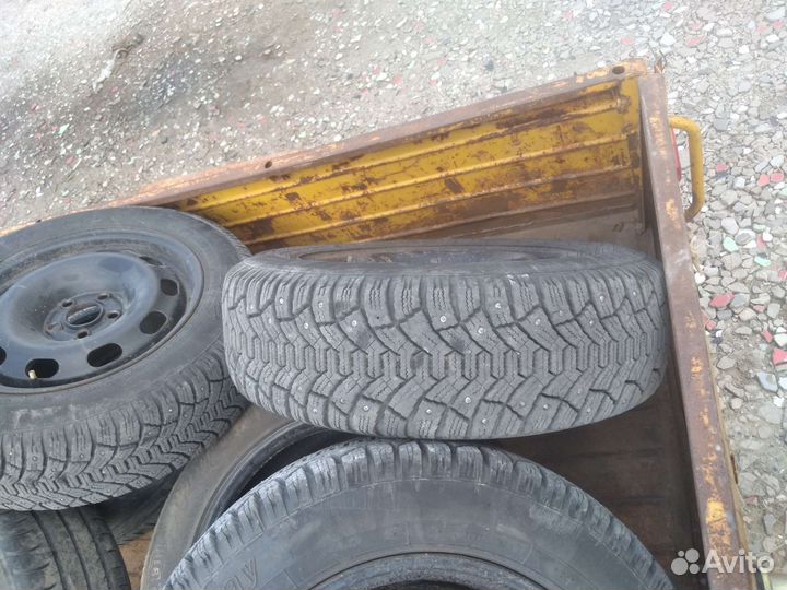 Колеса в сборе r15 зимние Tunga