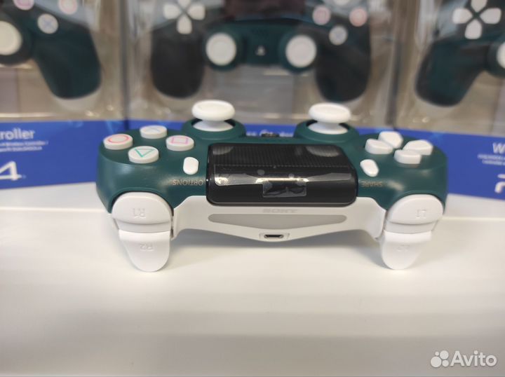 Джойстик для Sony Ps4 зелёный