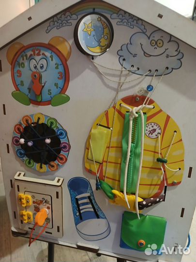 Бизиборд домик большой