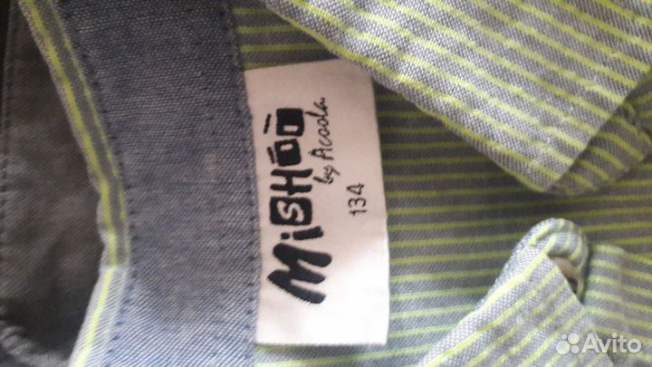 Детские фирменные рубашки