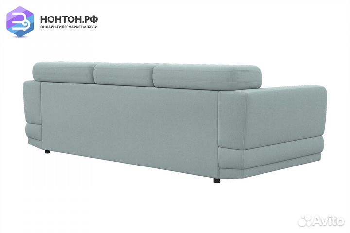 Диван дельфин Глория-28 аквамарин