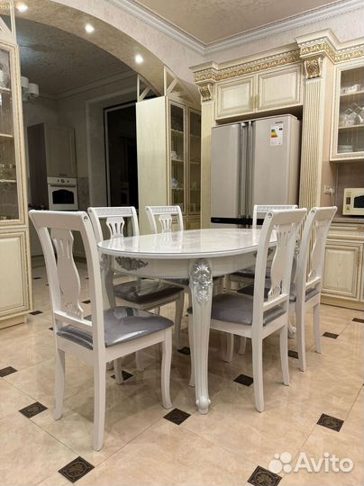 Стол со стульями \оплата при получении