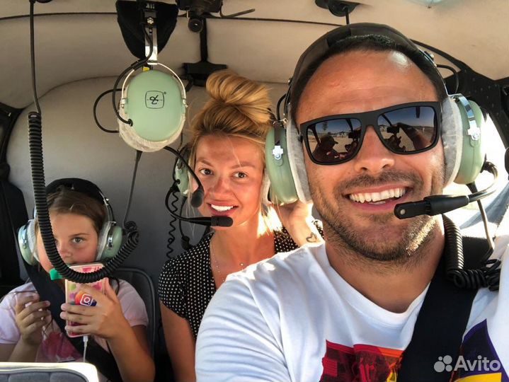 Полёт на вертолете в Сочи