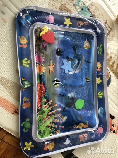 Детский надувной коврик