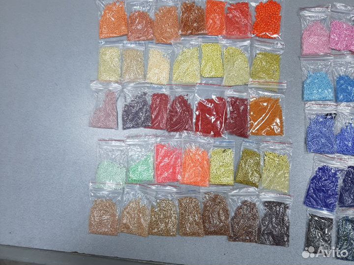 Бисер 80 цветов