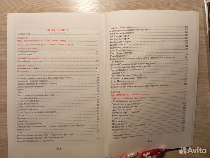 Книга биология в таблицах и схемах