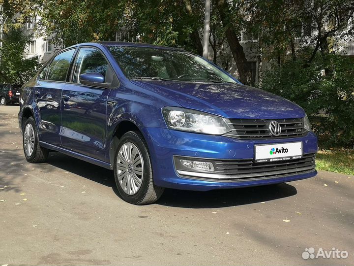 Volkswagen Polo 1.6 AT, 2017, 110 900 км