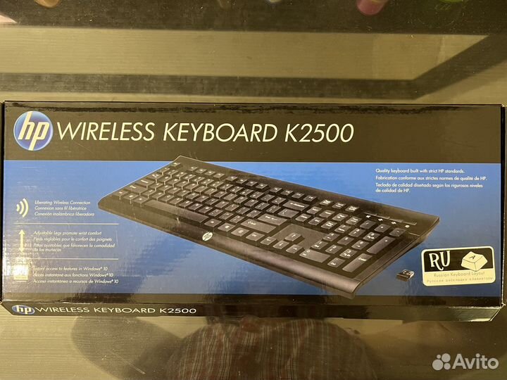 Клавиатура беспроводная HP K2500