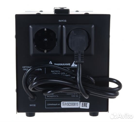 Стабилизатор напряжения Uniel RS-1/1000LS