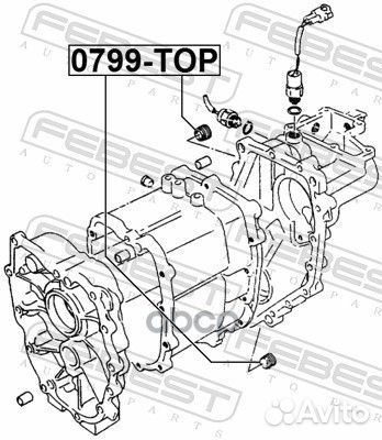 Пробка поддона сливная suzuki 0799-TOP Febest