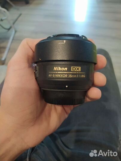 Объектив nikon dx af-s 35 mm 1.8