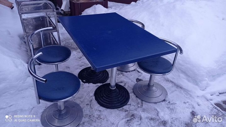 Столы и стулья бу