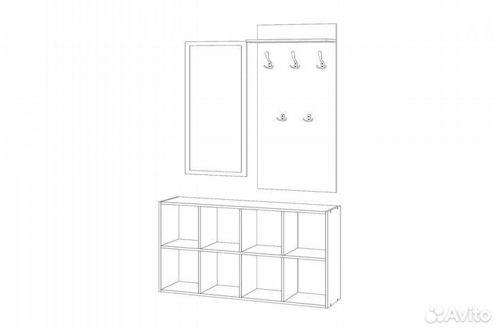 Стеллаж Нэко